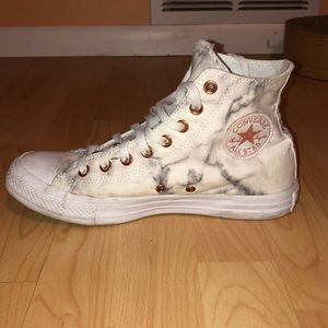 Custom marble converse